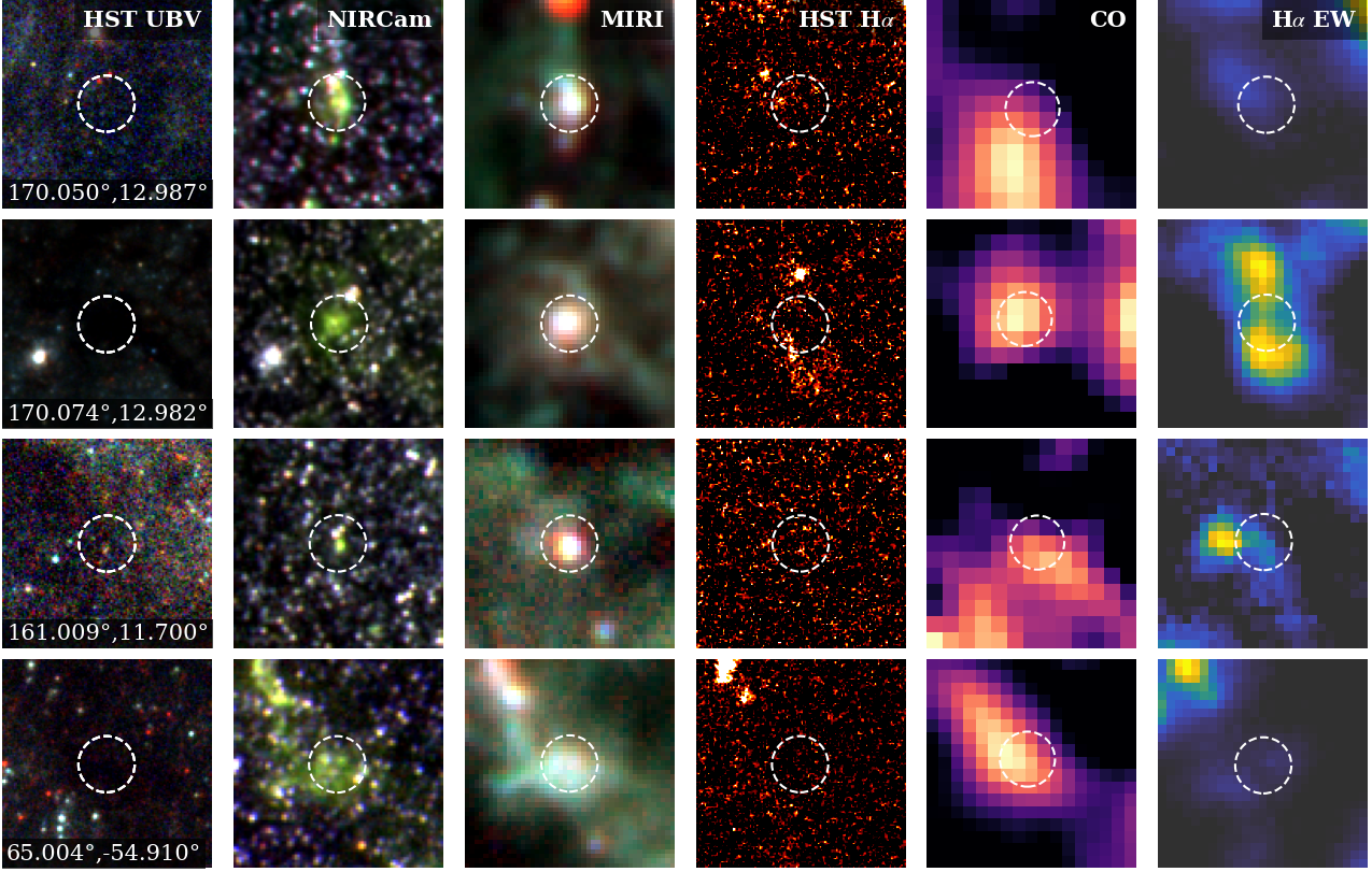 Source catalog overlays from the Hidden Life of Stars paper